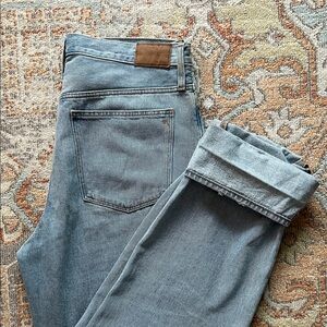 Madewell Baggy Straight Jean